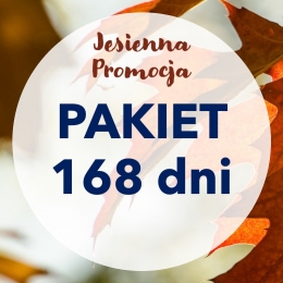 ZA POŁOWĘ CENY Pakiet 168 dni odchudzania