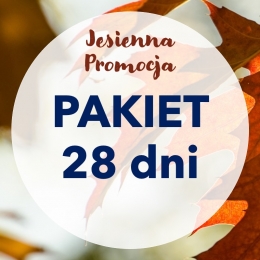 ZA POŁOWĘ CENY Pakiet 28 dni odchudzania