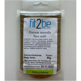 Garam masala BEZ SOLI 50g