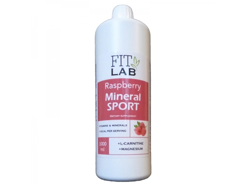 Mineral Sport 1000ml (Malina) + L-Karnityna