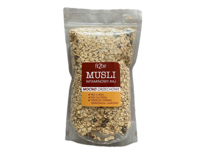 MOCNO ORZECHOWE Musli Witaminowy Raj 500g